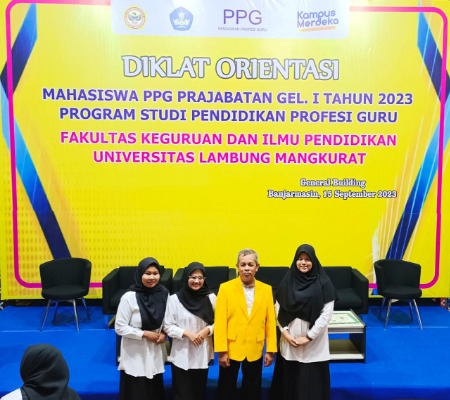 Alumni Fakultas Keguruan dan Ilmu Pendidikan Universitas Muhammadiyah Pontianak ditetapkan sebagai Mahasiswa PPG Prajabatan Gelombang 1 Tahun 2023 LPTK Universitas Lambung Mangkurat, Banjarmasin
